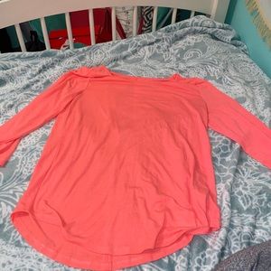 Long sleeve workout shirt